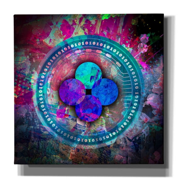 Epic Graffiti 'OKB Crypto' by Epic Graffiti Portfolio, 37"x37"