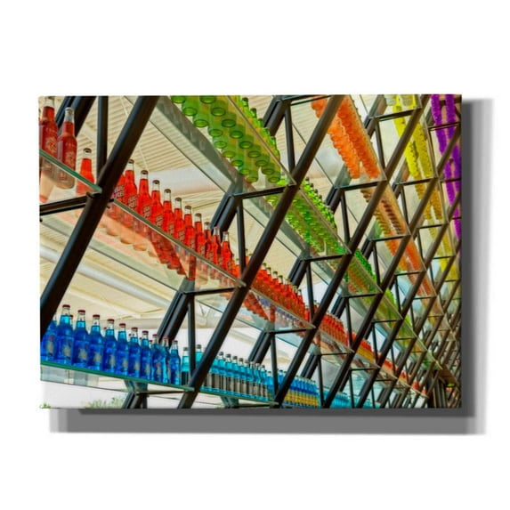 Epic Graffiti 'OKC Pops Rt' by Mike Jones, Giclee Canvas Wall Art, 54"x40"