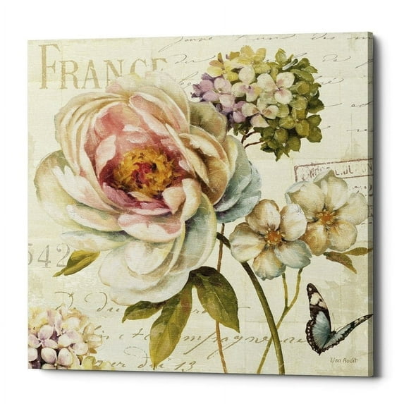 Epic Graffiti "Ocean Dream VIII" by , Canvas Wall Art, 26"x26"