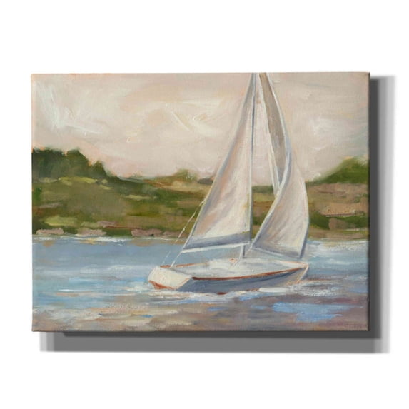 Epic Graffiti 'Off the Coast II' by Ethan Harper Canvas Wall Art, 34"x26"