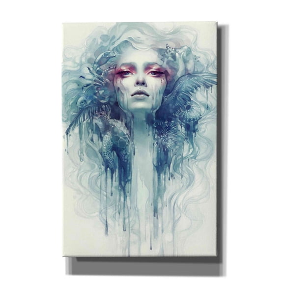 Epic Graffiti 'Oil' by Anna Dittman, Canvas Wall Art, 12"x18"