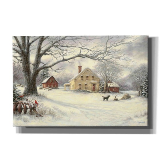 Epic Graffiti 'Old Country Farm' by Chuck Pinson, Canvas Wall Art, 60"x40"