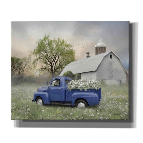 Epic Graffiti 'Old Fashioned Spring' by Lori Deiter, Canvas Wall Art, 24"x20"