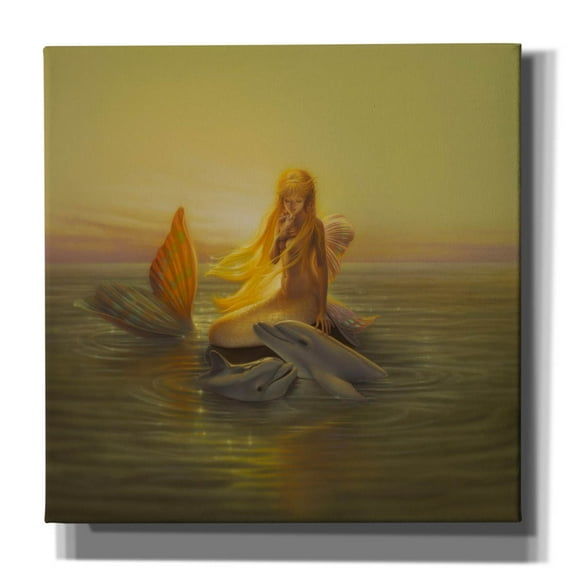 Epic Graffiti 'One Love 2' by Kirk Reinert, Canvas Wall Art, 37"x37"