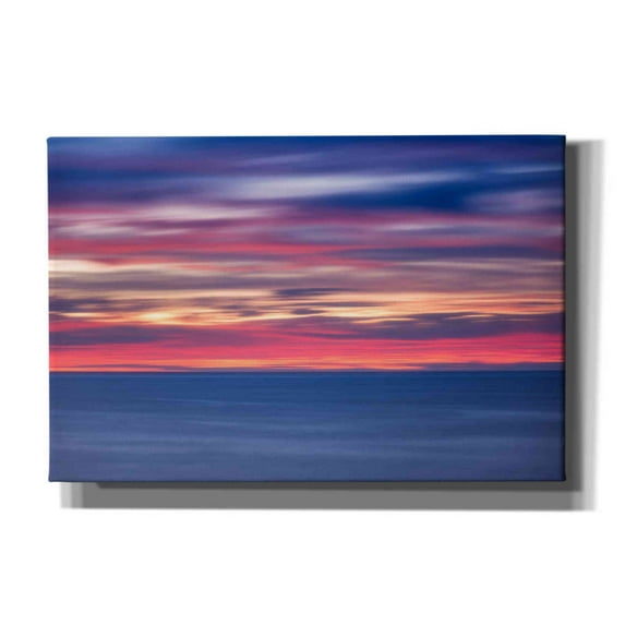 Epic Graffiti 'One Minute Sunrise' by Darren White, Canvas Wall Art, 18"x12"