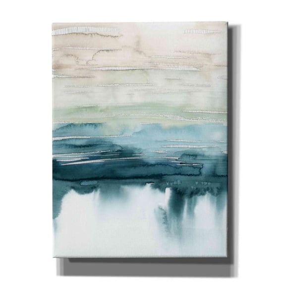 Epic Graffiti 'Organic Cascade I' by Grace Popp Giclee Canvas Wall Art, 12"x16" 18 x 26