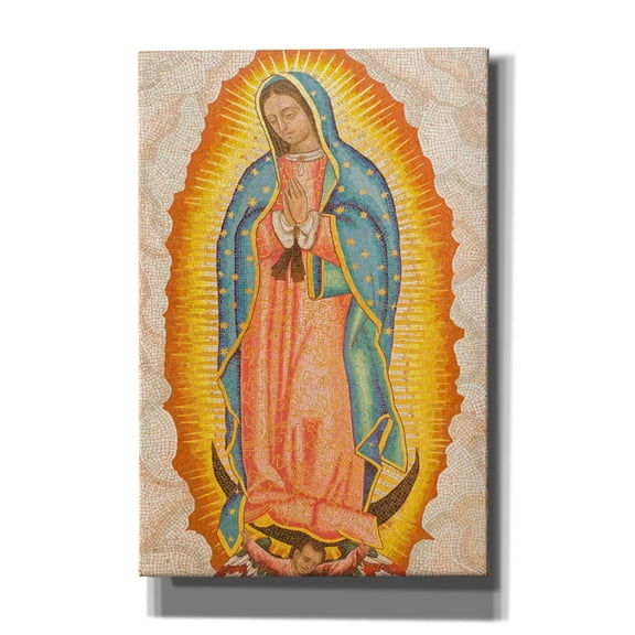 Epic Graffiti 'Our Lady of Guadalupe' by Epic Portfolio, Canvas Wall Art, 40"x60"