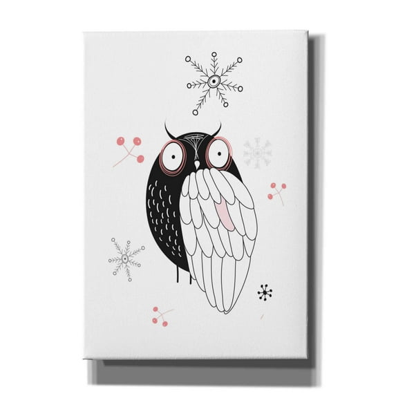 Epic Graffiti 'Owl II' by GraphINC, Giclee Canvas Wall Art, 18"x26"