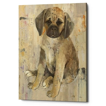 Epic Graffiti 'Paco v2' by Albena Hristova, Canvas Wall Art, 40"x54"