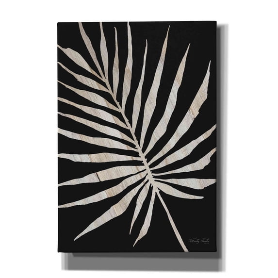 Epic Graffiti 'Palm Frond Wood Grain IV' by Cindy Jacobs, Canvas Wall Art, 18"x26"