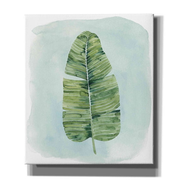 Epic Graffiti 'Paradise Palm Leaves IV' by Grace Popp, Canvas Wall Art, 26"x30"