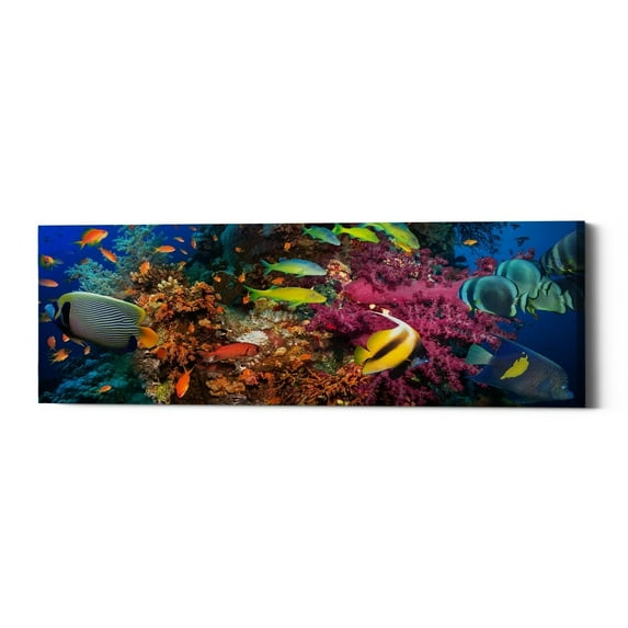 Epic Graffiti 'Passage to Sea' Canvas Wall Art, 12"x36'