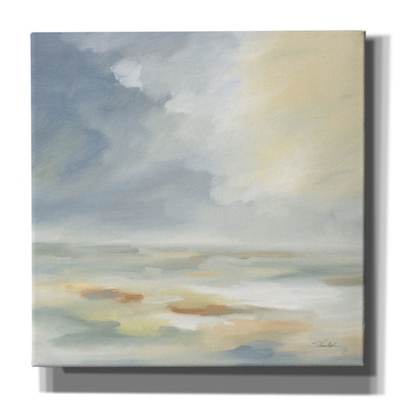 Epic Graffiti 'Pastel Clouds' by Silvia Vassileva Canvas Wall Art, 18" x 18"