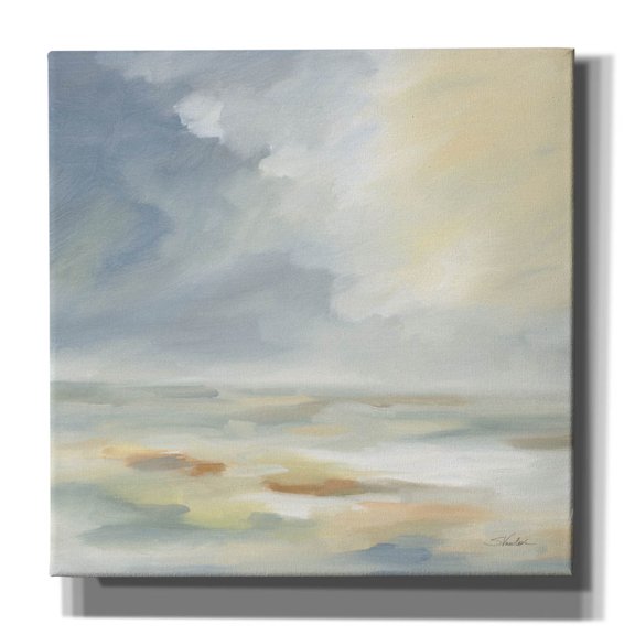 Epic Graffiti 'Pastel Clouds'  by Silvia Vassileva Canvas Wall Art, 37" x 37"