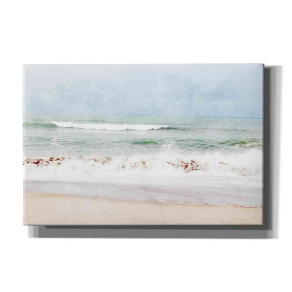 Epic Graffiti 'Pastel Waves Landscape' by Linda Woods, Canvas Wall Art, 40"x60"