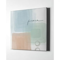 Epic Graffiti  "Peace" by Linda Woods, Giclee Canvas Wall Art 26"x26"