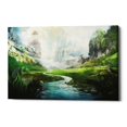 thumbnail image 1 of Epic Graffiti  "Peaceful River" by Jonathan Lam, Giclee Canvas Wall Art, 26"x40" - 26" x 40", 1 of 3
