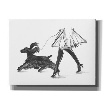 Epic Graffiti 'Perfect Companion I' by Ethan Harper Canvas Wall Art, 16"x12"