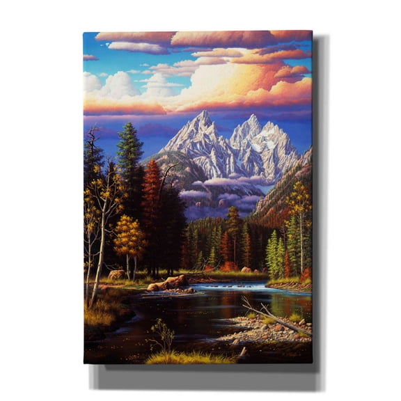 Epic Graffiti 'Perfect Harmony' by R. Hed, Canvas Wall Art, 18"x26"
