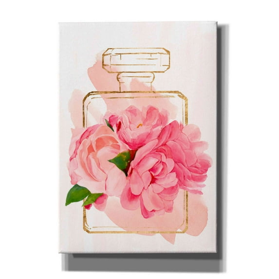 Epic Graffiti 'Perfume Bloom II' by Annie Warren, Canvas Wall Art, 18"x26"