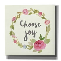 Epic Graffiti 'Petals and Blossoms III' by Silvia Vassileva, Canvas Wall Art, 18"x18"