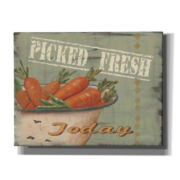 Epic Graffiti 'Picked Fresh' by Pam Britton, Canvas Wall Art, 34"x26"