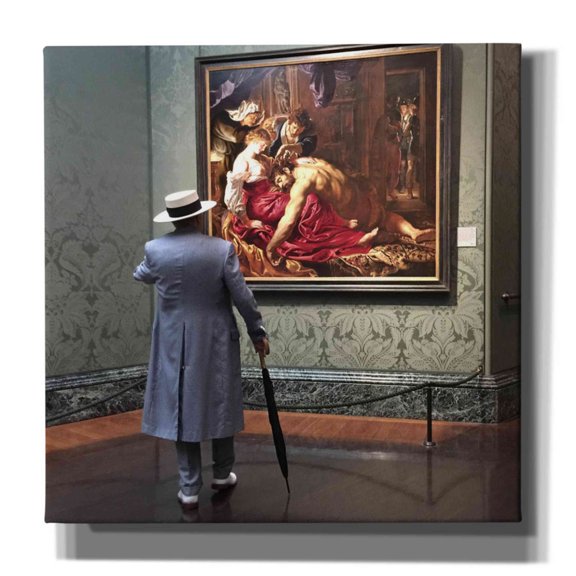 Epic Graffiti 'Picture In A Picture' Canvas Wall Art, 12"x12"