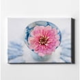 thumbnail image 1 of Epic Graffiti  "Pink Flower in a Saké Cup" by Elena Ray Giclee Canvas Wall Art, 12"x18" 18" x 26", 1 of 3