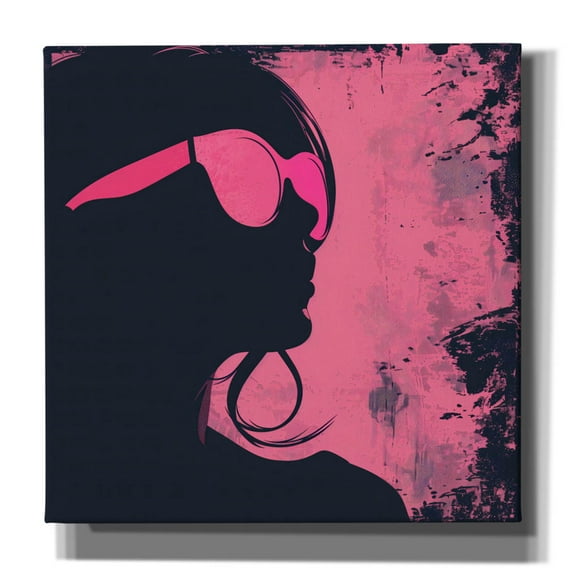 Epic Graffiti 'Pink Lady' by Andreas Magnusson Canvas Wall Art, 26" x 26"