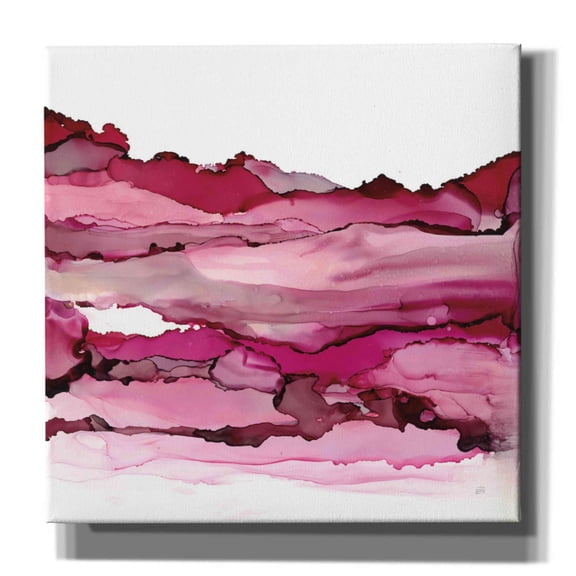 Epic Graffiti 'Pinkscape II' by Chris Paschke, Canvas Wall Art, 18"x18"