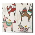 thumbnail image 1 of Epic Graffiti 'Playful Llamas Pattern II' by Farida Zaman, Canvas Wall Art, 12"x12", 1 of 2