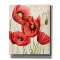 thumbnail image 1 of Epic Graffiti 'Poised Poppy II' by Grace Popp, Canvas Wall Glass, 20"x24", 1 of 2