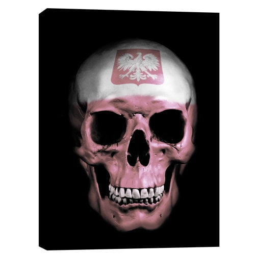 Cortesi Home ''Polish Skull'' by Nicklas Gustafsson Graphic Art on Canvas