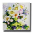 thumbnail image 1 of Epic Graffiti 'Poppies And Peonies'  by Shirley Novak Canvas Wall Art, 12" x 12", 1 of 8