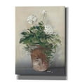 thumbnail image 1 of Epic Graffiti 'Pot Of White Geraniums' by Carol Rowan, Giclee Canvas Wall Art, 40"x54", 1 of 8