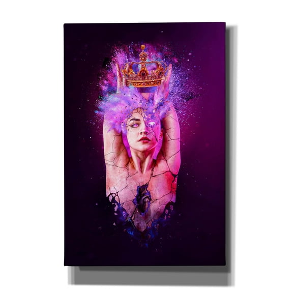 Epic Graffiti 'Pride - Paradise Lost Seven Deadly Sins' by Mario Sanchez Nevado Canvas Wall Art, 12" x 18"