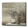 thumbnail image 1 of Epic Graffiti 'Pussy Willow Still Life Gray Pots' by Julia Purinton, Canvas Wall Art, 37"x37", 1 of 2