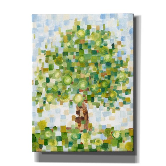 Epic Graffiti 'Quilted Tree 2' by Ethan Harper Canvas Wall Art, 40" x 54"
