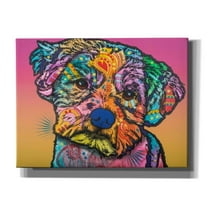 Epic Graffiti 'Quincy-004' by Dean Russo, Giclee Canvas Wall Art, 16"x12"