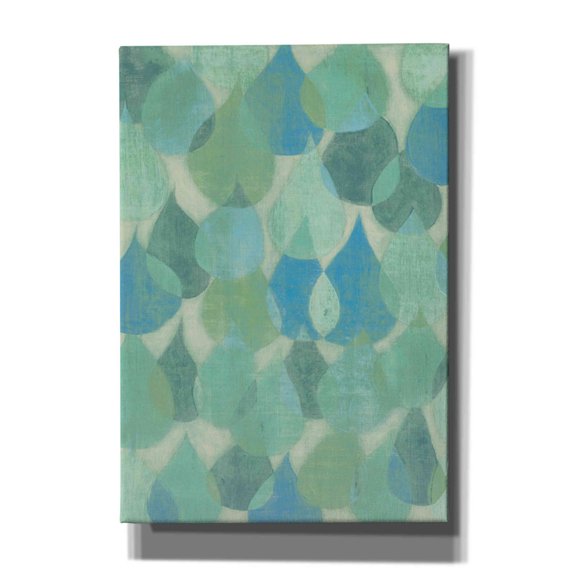 Epic Graffiti 'Rain Drops II' by Grace Popp, Canvas Wall Art, 18"x26"