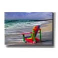 thumbnail image 1 of Epic Graffiti 'Rainbow Chair' by Mike Jones, Giclee Canvas Wall Art, 26"x18", 1 of 8