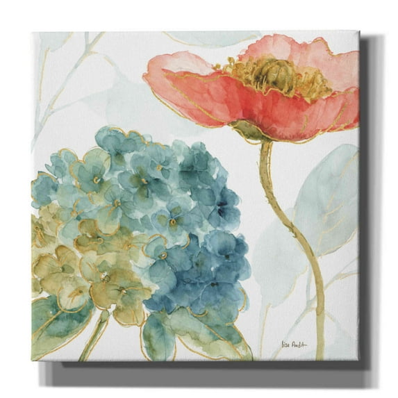 Epic Graffiti 'Rainbow Seeds Flowers IV' by Lisa Audit, Canvas Wall Art, 26"x26"