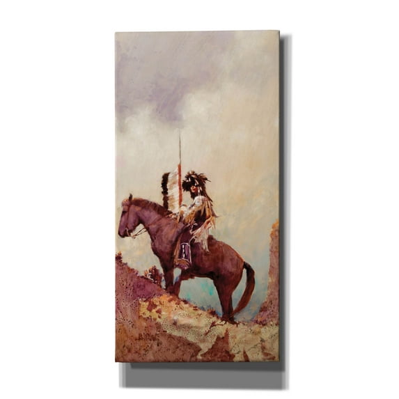 Epic Graffiti 'Raven Notch' by J. E. Knauf, Canvas Wall Art, 20"x40"