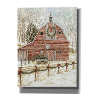 Epic Graffiti 'Ready for the Holidays' by Cindy Jacobs, Canvas Wall Art, 12"x16"