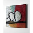thumbnail image 1 of Epic Graffiti  "Red Abstract" by Linda Woods, Giclee Canvas Wall Art 18"x18", 1 of 2