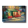 thumbnail image 1 of Epic Graffiti 'Red & Green Café' by Haixia Liu, Canvas Wall Art, 26"x18", 1 of 8