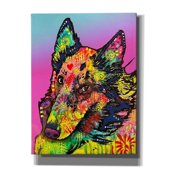 Epic Graffiti 'Revert' by Dean Russo Canvas Wall Art, 12" x 16"