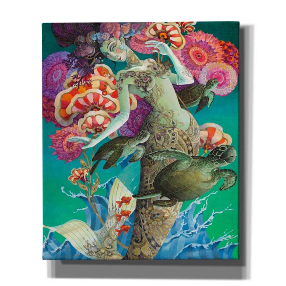 Epic Graffiti 'Rise Up' by David Galchutt, Canvas Wall Art, 20"x24"