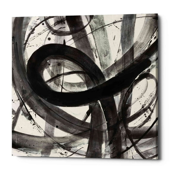 Epic Graffiti 'Roller Coaster I on White' by Albena Hristova, Canvas Wall Art, 12"x12"