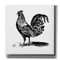 Epic Graffiti 'Rooster Ready'  by Art Licensing Studio Canvas Wall Art, 26" x 26"